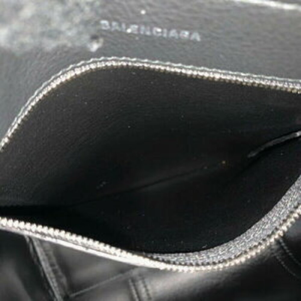 BALENCIAGA Tote Leather Black As ly it may sell out before the period - Picture 12 of 15